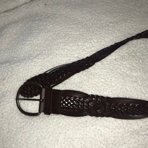 Brown Thick Western Belt